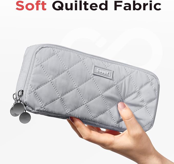 Sooez Large Pencil Case Pouch, Extra Big Pencil Bag - Image 2