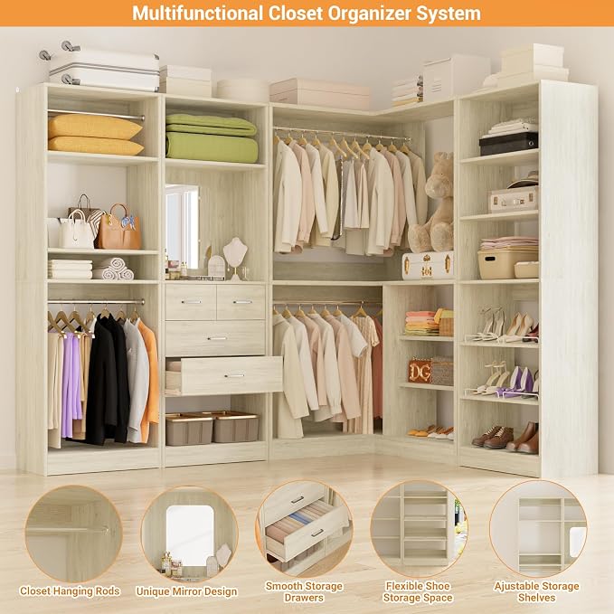 Unikito 110” Closet System - Image 3