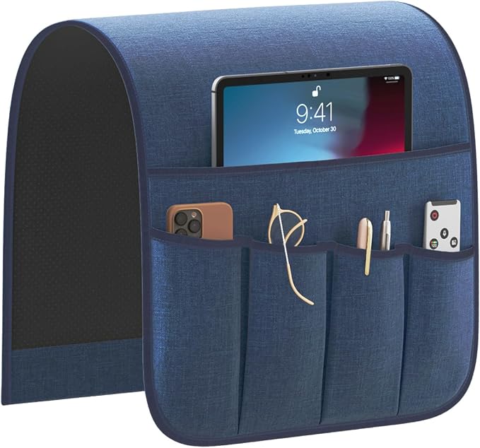 Sofa Armrest Organizer Non-Slip Remote Control Holders by Sixyotie