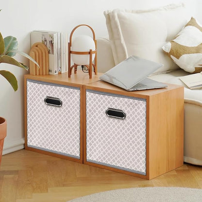 Fabric storage bins Cubes, Fabric Cube Organizer - Image 4