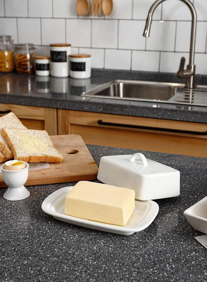 Sweese Large Butter Dish with Lid - Image 6