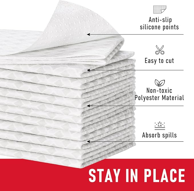 Cooyes 12 PCS Refrigerator Liners, Refrigerator Shelf Liners and Mats - Image 3