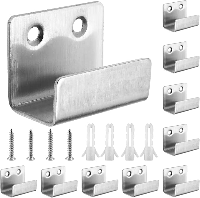 Luomorgo Tile Display Wall Hanger, Wall Mount Brackets Hook, Heavy Duty - Image 6