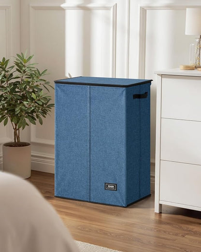 SOLEDI Laundry Hamper with Lid 130L Large & Tall Collapsible Laundry Basket - Image 9