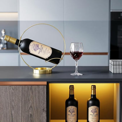 Yesland Gold Wine Bottle Holder - Image 5