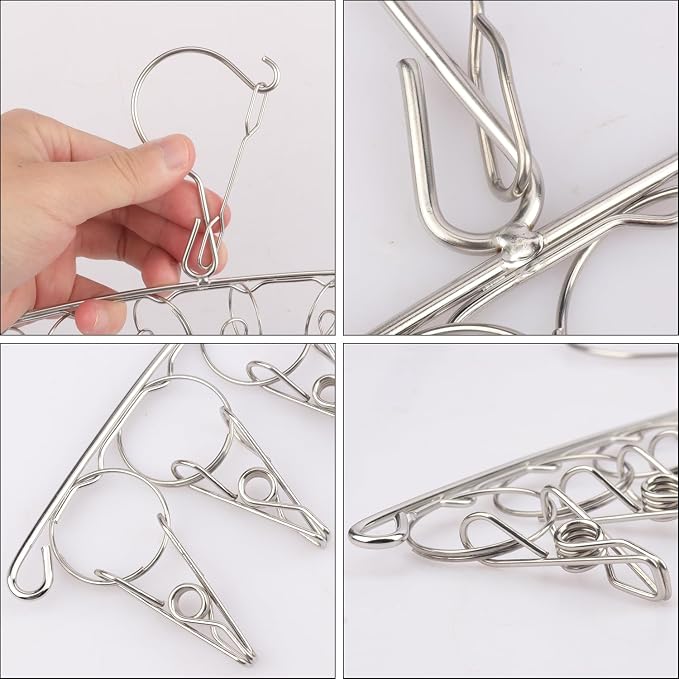 16 Pack 14 inch Stainless Steel Drying Rack - Image 3