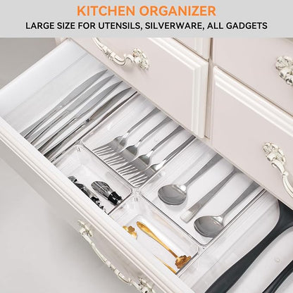 Criusia 8 Pack Drawer Organizer - Image 6