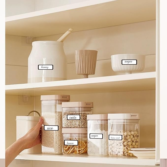STARLIBOO Removable Freezer Labels Stickers, Blank Freezer Labels - Image 6