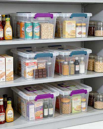 NUMIFUN Plastic Storage Bins - Image 6