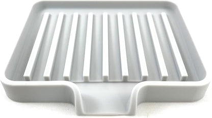 Happitasa Silicone Soap Dish Tray and Sponge Holder by Happitasa