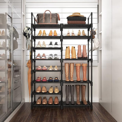 ROJASOP Shoe Rack Organizer, 8-Tier Metal Shoe Rack - Image 7