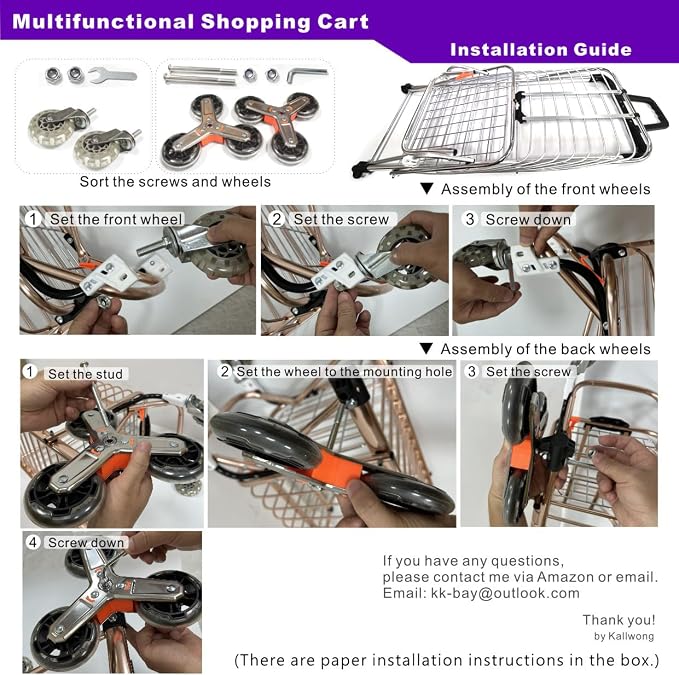 Stair Climbing Collapsible Shopping Carts - Image 7