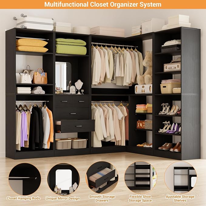Unikito 110” Closet System - Image 3
