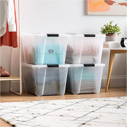 IRIS USA 51 L Plastic Storage Box - Image 3
