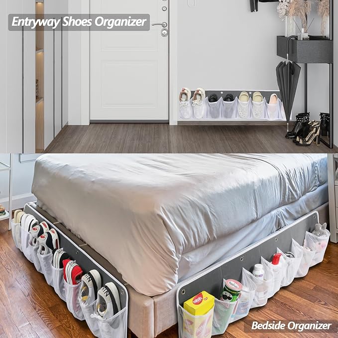 RV Shoe Storage for Bedside - Image 7