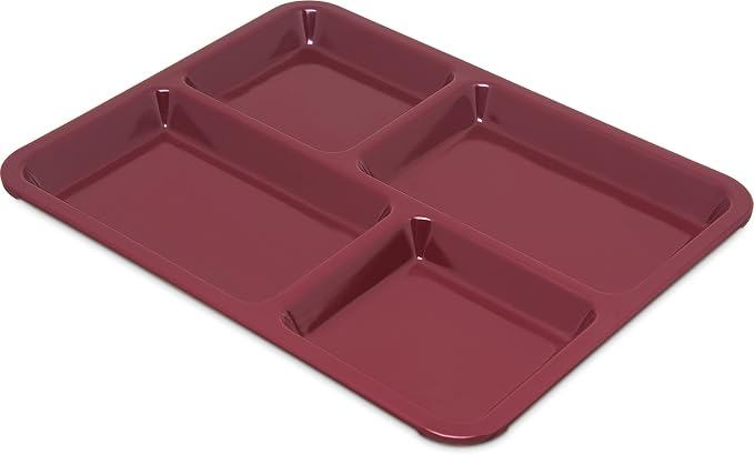 Carlisle FoodService Products Right Hand 4-Compartment Cafeteria / Fast Food by CarlisleFoodServiceProducts