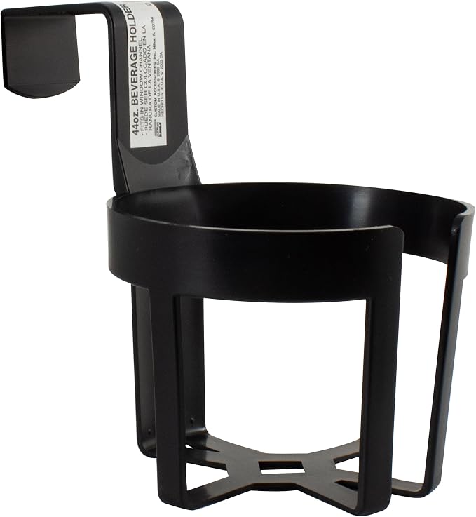 Custom Accessories 91100 Black Large Cup Holder - 44 oz.Capacity - Image 6