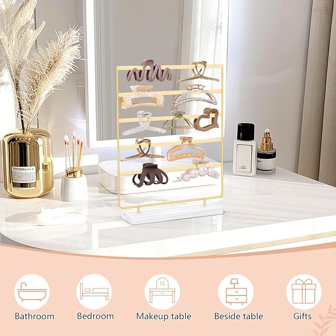 SNOWSTAR Hair Claw Clip Holder Organizer - Image 4