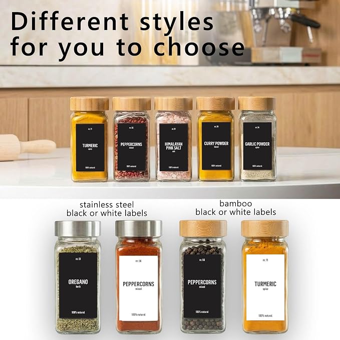Deco haus Glass Spice Jars - Image 9