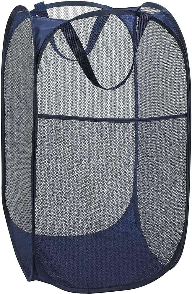 BATTOO Deluxe Strong Mesh Pop up Laundry Hamper Basket by BATTOO