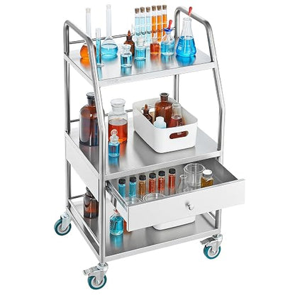 VEVOR Stainless Steel Utility Cart - Image 11