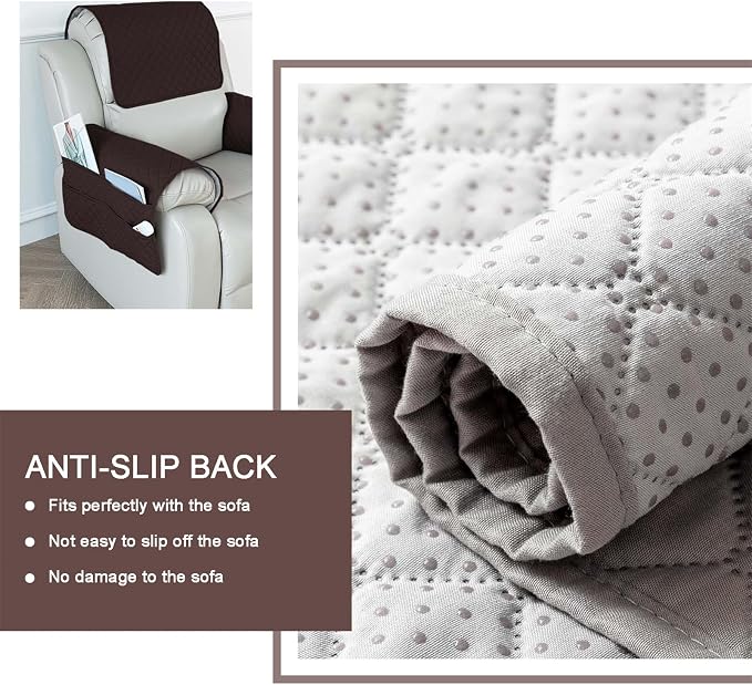 Waterproof Sofa Armrest Cover Headrest Cover - Image 4