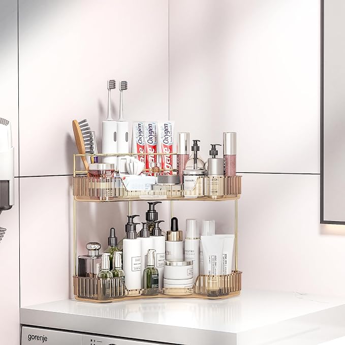 Corner Bathroom Counter Organizer - Image 3