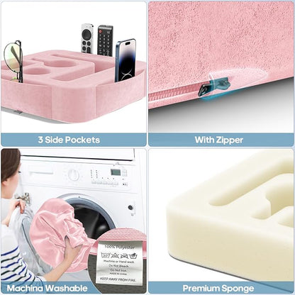 Couch Cup Holder Pillow, Sofa and Bed Caddy - Image 6