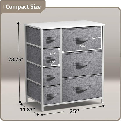 Sorbus Dresser with 7 Drawers - Image 3