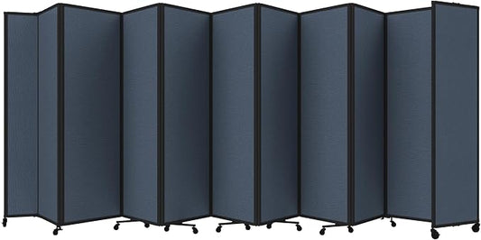 Versare Room Divider 360 Portable Wall Partition | Folding Panels | Large by VERSARE
