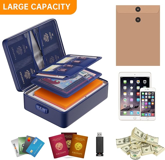 DocSafe 5200°F Fireproof Document Organizer Box - Image 7