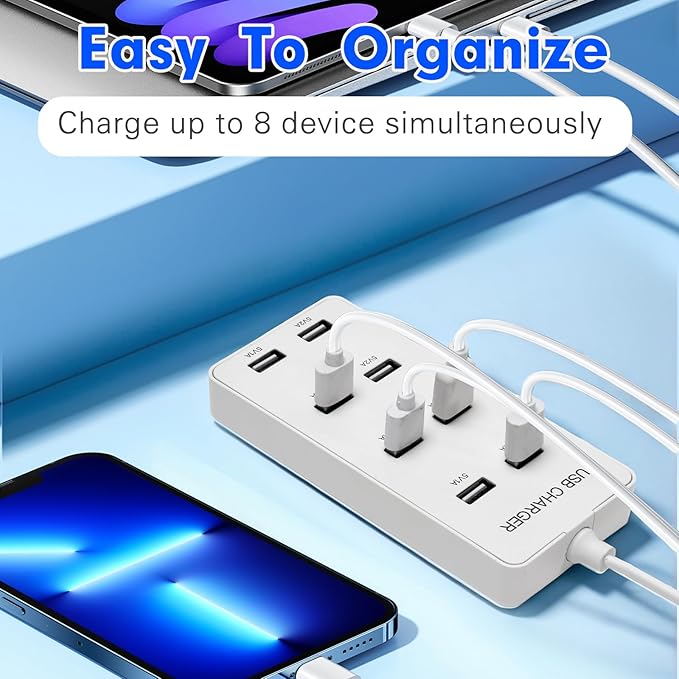 USB Wall Charger USB Charging Station - Image 6