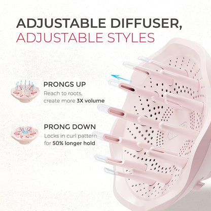 Blow Dryer with Comb, TYMO AIRHYPE Compact 200 Million lonic Hair Dryer with - Image 4