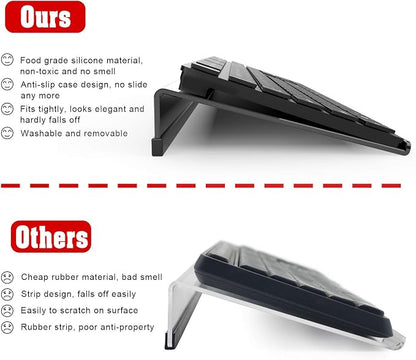Acrylic Tilted Computer Keyboard Stand - Image 6