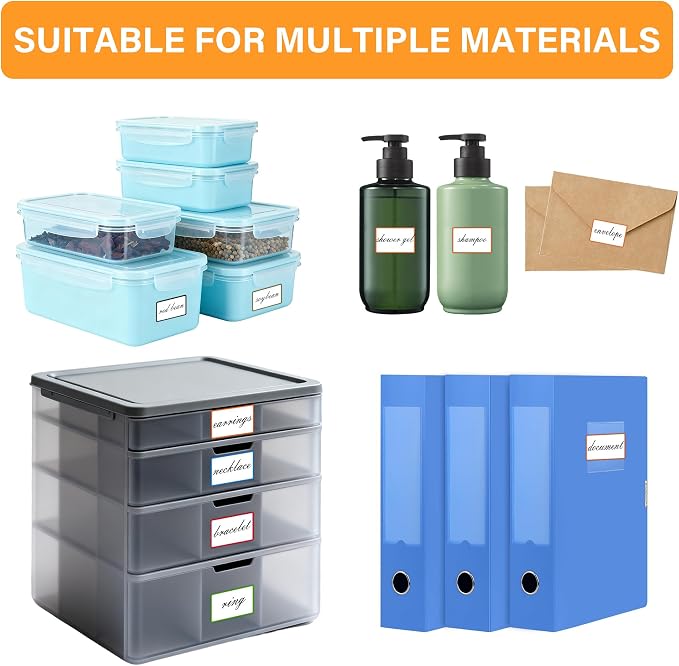 300 Pcs 2×3 Inch Blank Removable Freezer Labels, Waterproof, Oil & Tear - Image 4