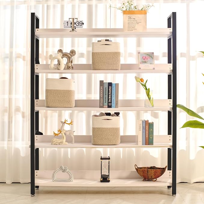 ICERZCZ 11 Inch Cube Storage Bins, Organizer Woven Cotton Rope Square Baskets - Image 5