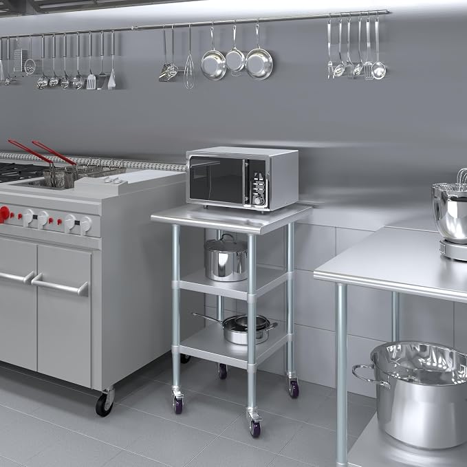 AmGood Stainless Steel Work Table - Image 5