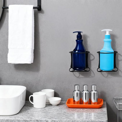 Okllen 4 Pack Spray Bottle Holder, Heavy Duty Metal Wall Mount Spray Can Holder - Image 9