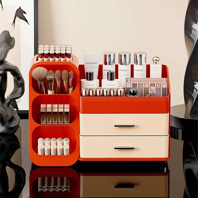 Makeup Organizer with Drawers, Large Capacity Countertop Organizer - Image 4