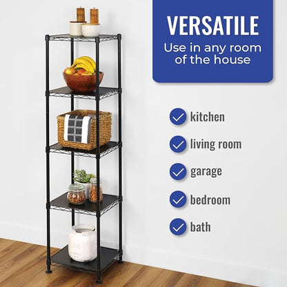 SafeRacks - NSF Certified Storage Shelves, Heavy Duty Steel Wire Unit - Image 3