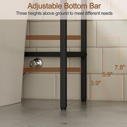 3 Tier Over The Toilet Storage Rack, Bathroom Organizer | Toilet Storage - Image 5