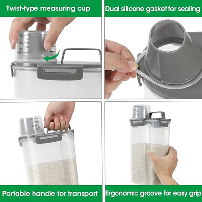 TBMax Rice Storage Container 3 to 5 Lbs - Image 6