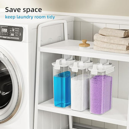 Laundry Detergent Dispenser for Laundry Room, 94oz Fabric Softener Dispenser - Image 5