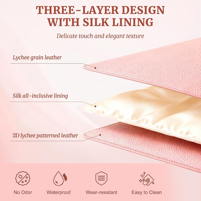 Makeup Case for Women, Travel Make Up Bag Organizer - Image 4