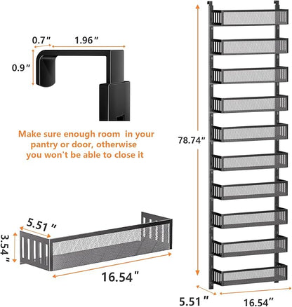 10-tier Over The Door Pantry Organizer - Image 2