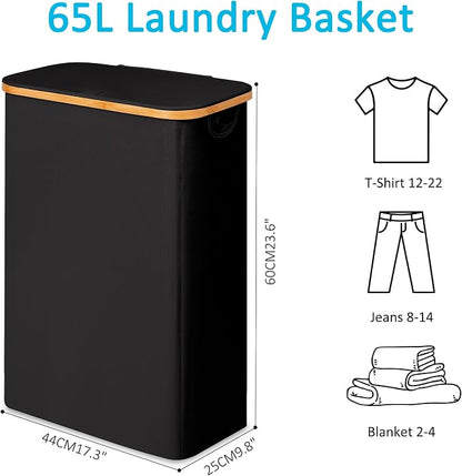 efluky Slim Laundry Basket - Image 4