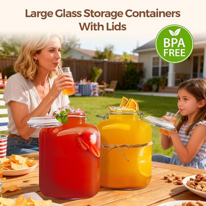 ComSaf 1.1 Gallon Glass Jar - Image 5