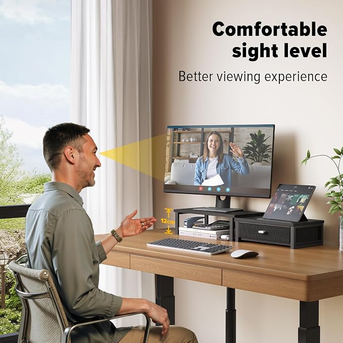 WOHOMO Dual Monitor Stand Riser - Image 3