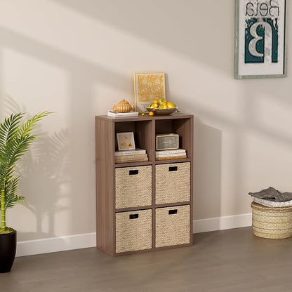 6-Cube Storage Shelf Bookcase - Image 7