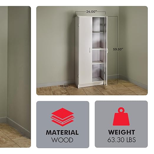 ClosetMaid Pantry Cabinet Cupboard - Image 3